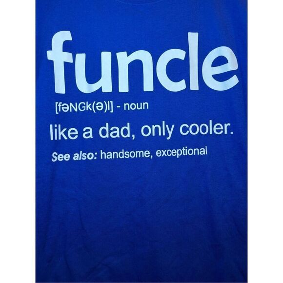 Funcle T-shirt size Large - Picture 2 of 2